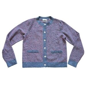 Sandro Paris Women's Cardigan Sweater Italian Yarn Button Front‎ Sz 3